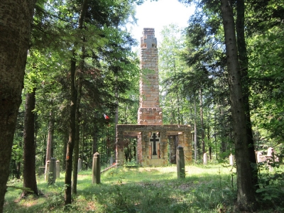 Pociski w Charzewicach - cmentarze z I wojny światowej